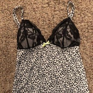 Leopard  Print Victoria’s Secret tank top
